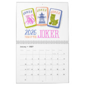 2026 Mahjong Tijd Muurkalender Kalender (Jan 2027)