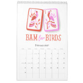 2026 Mahjong Tijd Wand Kalender (Feb 2027)