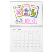 2026 Mahjong Time Wall Calendar Kalender (Jan 2026)