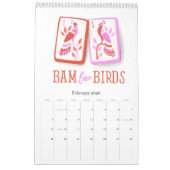 2026 Mahjong Time Wall Kalender (Feb 2026)