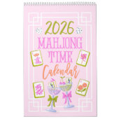 2026 Mahjong Time Wall  Kalender (Hoes)