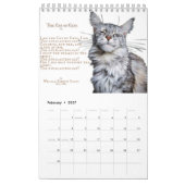 2026 Maine Coon kattenkalender Kalender (Feb 2027)