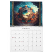 2026 Mandalas Visionaire Surrealistische Kunstkale Kalender (Mar 2026)