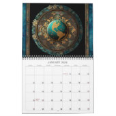 2026 Mandalas Visionaire Surrealistische Kunstkale Kalender (Jan 2026)