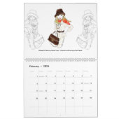 2026 Matisse Doll Fashion Illustration Calendar Kalender (Feb 2026)