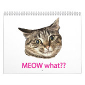 2026 MEOW what?? Calendar Kalender (Hoes)