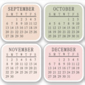 2026 Micro Agenda Bullet Journal Bujo Planner  Sticker (Voorkant)