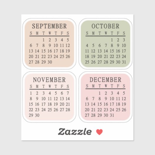 2026 Micro Agenda Bullet Journal Bujo Planner  Sticker (Vel)