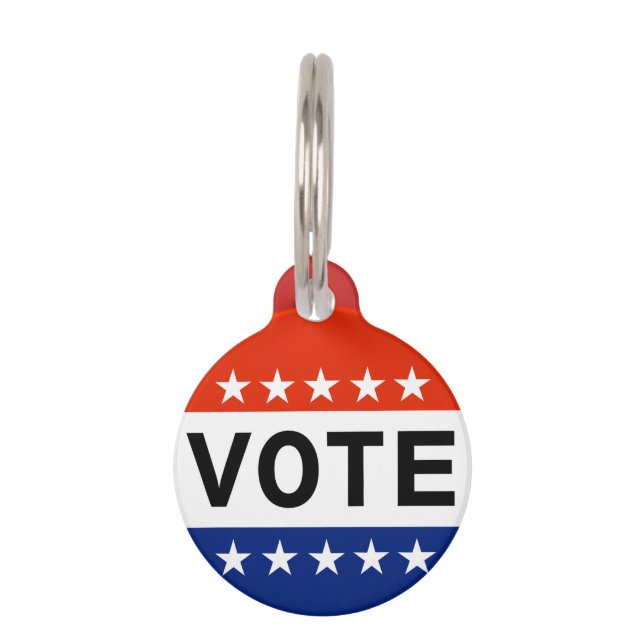 2026 Midterm Verkiezingen Huisdierpenning (Voorkant)