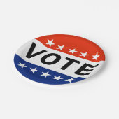 2026 Midterm Verkiezingen Papieren Bordje (Gekanteld)