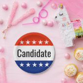 2026 Midterm Verkiezingen Papieren Bordje (Feest)