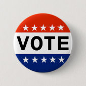 2026 Midterm Verkiezingen Ronde Button 5,7 Cm (Voorkant)