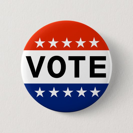 2026 Midterm Verkiezingen Ronde Button 5,7 Cm (Voorkant)