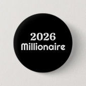 2026 Millionaire Ronde Button 5,7 Cm (Voorkant)