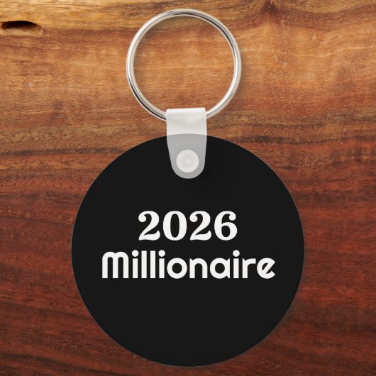 2026 Millionaire Sleutelhanger (Voorkant)