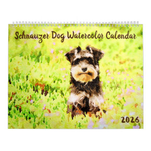 2026 Miniature Schnauzer Hond Moeder Eigenaar Lief Kalender