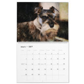 2026 Miniature Schnauzer Hond Moeder Eigenaar Lief Kalender (Mar 2027)