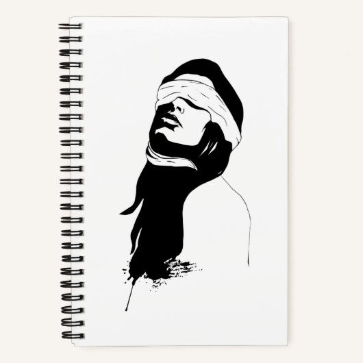 2026 Minimal Silhouette Journal for Reflection Notitieboek (Voorkant)