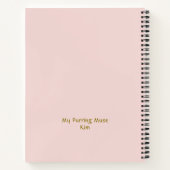 2026 Minimalist Gratitude Journal Spiral Notebook Notitieboek (Achterkant)