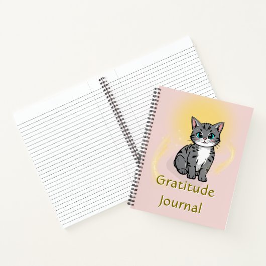 2026 Minimalist Gratitude Journal Spiral Notebook Notitieboek (Binnen)