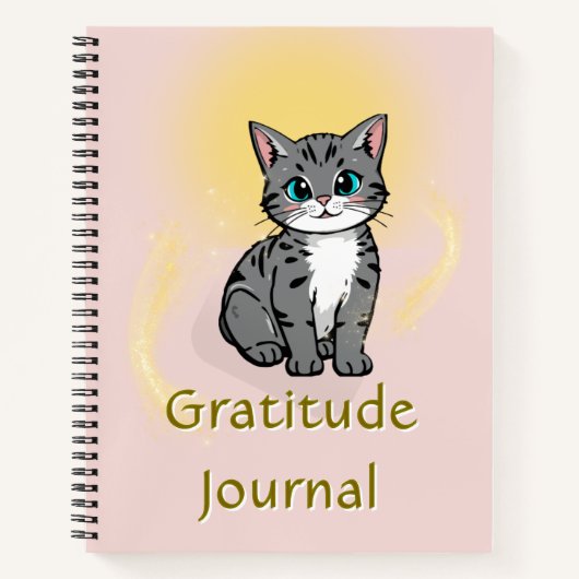 2026 Minimalist Gratitude Journal Spiral Notebook Notitieboek (Voorkant)