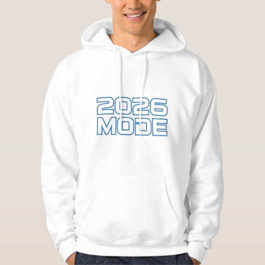 2026 Mode Futuristische Neon Hoodie (Voorkant)