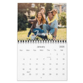 2026 Modern Create Your Own Custom Family Photo  Kalender (Jan 2026)