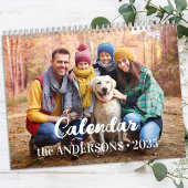 2026 Modern Creëer Uw eigen aangepaste familiefoto Kalender