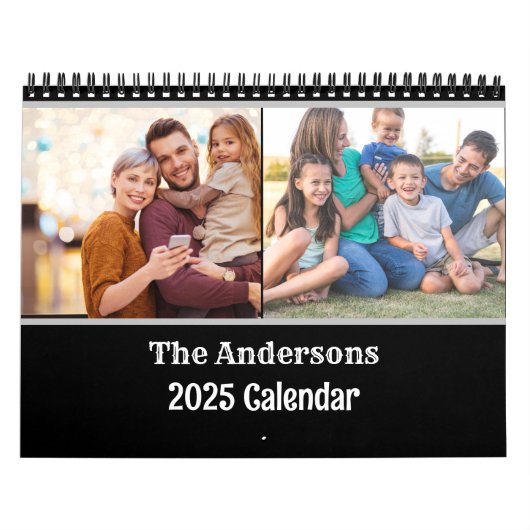 2026 Modern Creëer uw eigen Custom Family Kalender (Hoes)