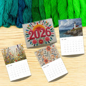 2026 Modern Cross Stitch Art | Aesthetic  Kalender