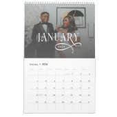 2026 Modern Elegant Wedding Photo Newlyweds Kalender (Jan 2026)