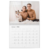 2026 Modern Family Friends Photo Simple Minimal Kalender (Jan 2026)