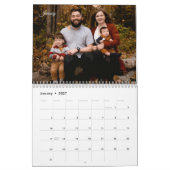 2026 Moderne Aangepaste Familie Foto Agenda – Maak Kalender (Jan 2027)