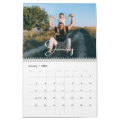 2026 Moderne aangepaste foto Creëer uw eigen famil Kalender (Jan 2026)
