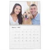 2026 Moderne foto's Custom Family Creëer Uw Eigen Kalender (Feb 2026)