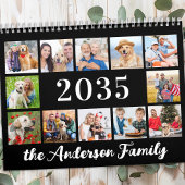 2026 Moderne foto's Custom Family Creëer Uw Eigen Kalender