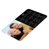 2026 Moderne Kalender Foto Magneet (Linkerzijde)