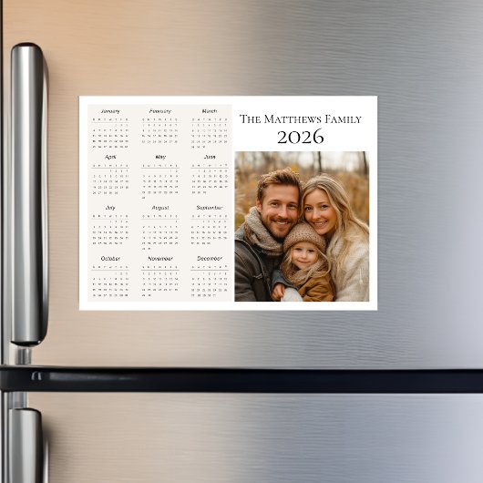 2026 Moderne Landschap Vakantiefoto Agenda