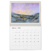 2026 Monthly Landscape Fine Art Painting  Kalender (Feb 2026)