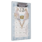 2026 Mourning Doves For Peace Klembord (Rechts)