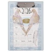 2026 Mourning Doves For Peace Klembord (Voorkant)