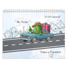 2026 Mr Pickle Neemt Vakantie  Kalender