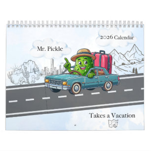 2026 Mr Pickle Neemt Vakantie Kalender