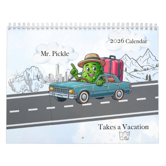 2026 Mr Pickle Takes a Vacation  Kalender (Hoes)