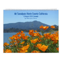 2026 Mt Tamalpais California Kalender II