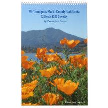 2026 Mt Tamalpais California Kalender II 1 Pagina