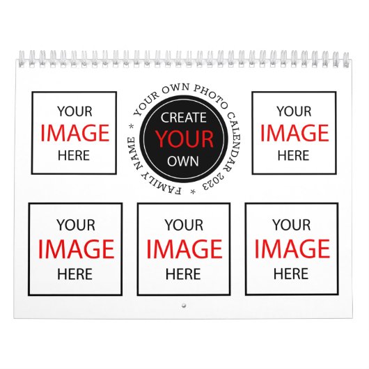 2026 Multi fotokalender / Creëer uw eigen Kalender (Hoes)