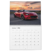 2026 MX-5 Miata Calendar Kalender (Jan 2026)