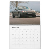 2026 MX-5 Miata Calendar Kalender (Mar 2026)