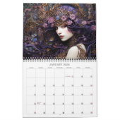2026 Mystieke Muzen Fantasy Art Kalender (Jan 2026)